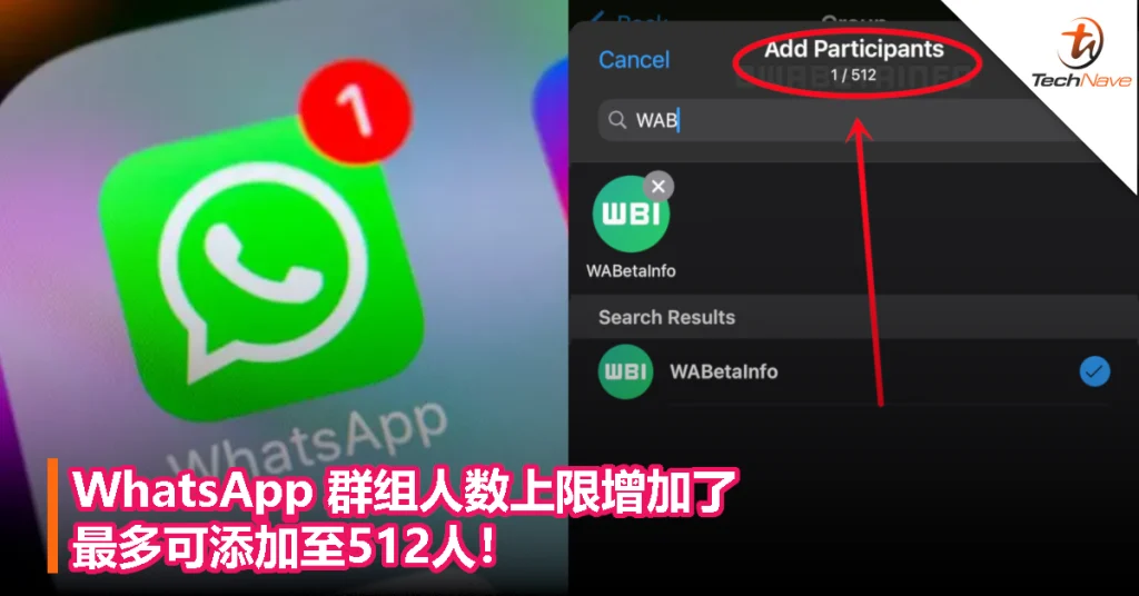 WhatsApp一个群聊能进多少人？