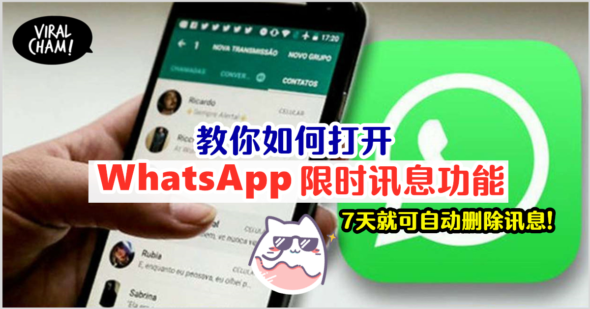 WhatsApp限时消息是什么？