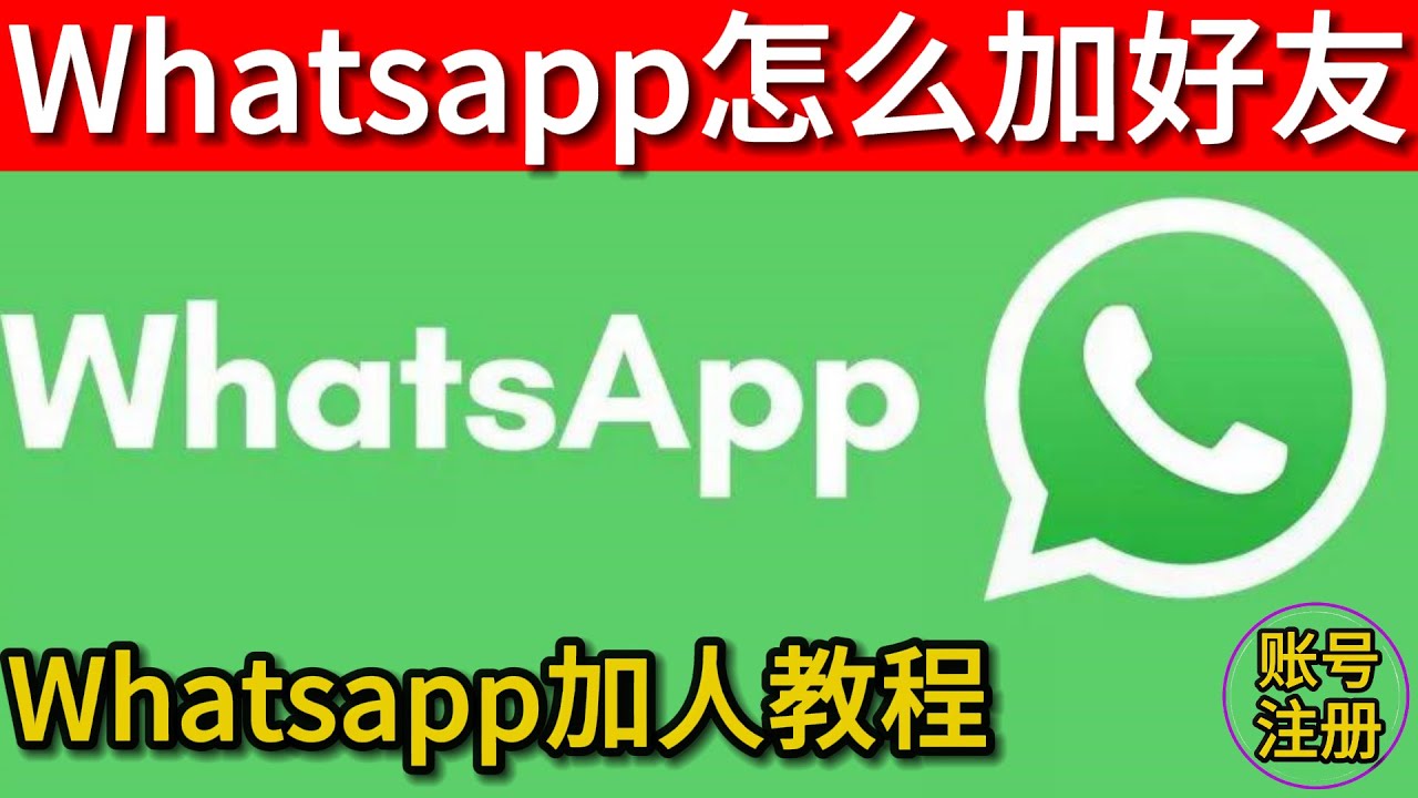 WhatsApp为什么加不了人？